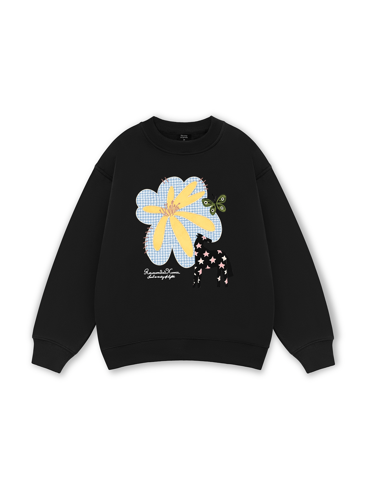 Flower With Horse Sweater