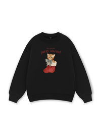 Xmas Cat Party Started Sweater