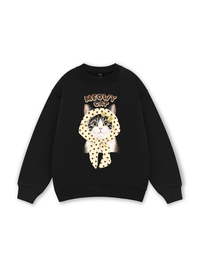Meowy Cat Cream Sweater