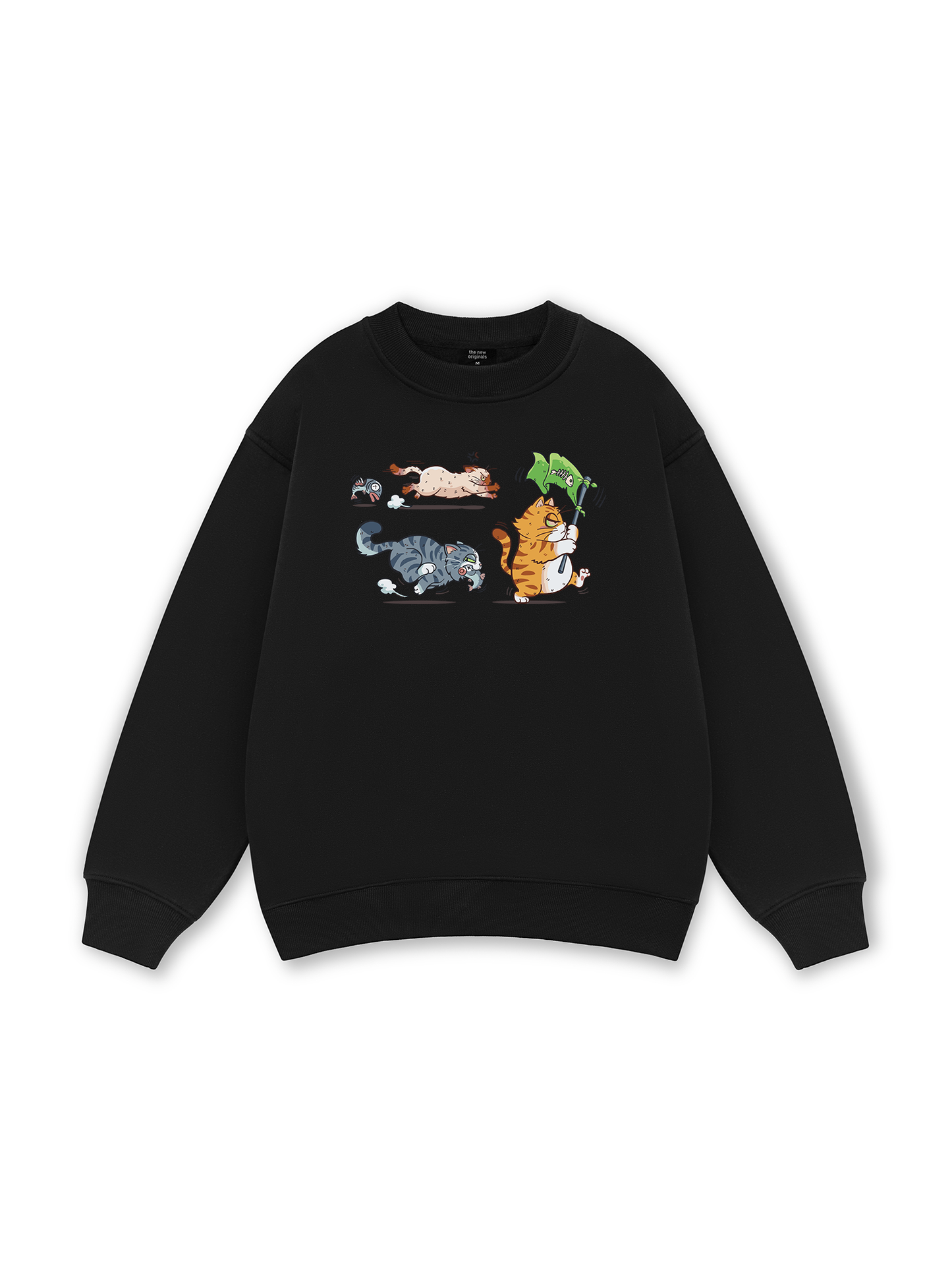 Funny Cat Fishing  Sweater