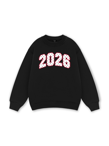 Cute 2026 Pink Dots Sweater