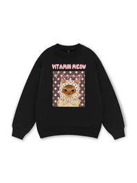 Pink Dotty Vitamin Meow Sweater