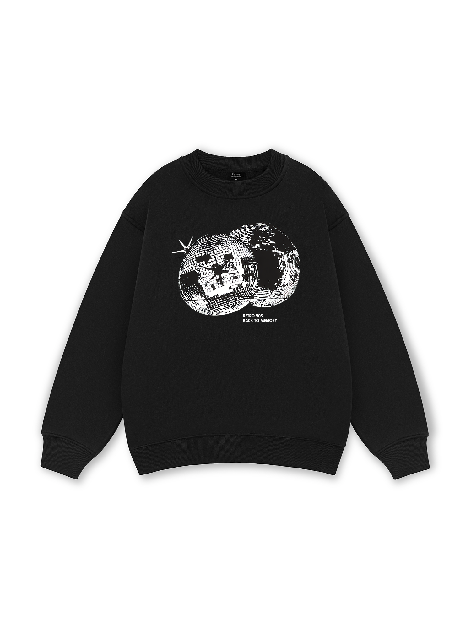 Retro 90s Disco Ball  Sweater