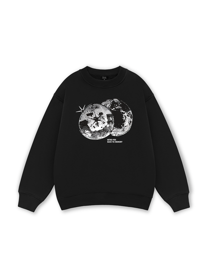 Retro 90s Disco Ball  Sweater