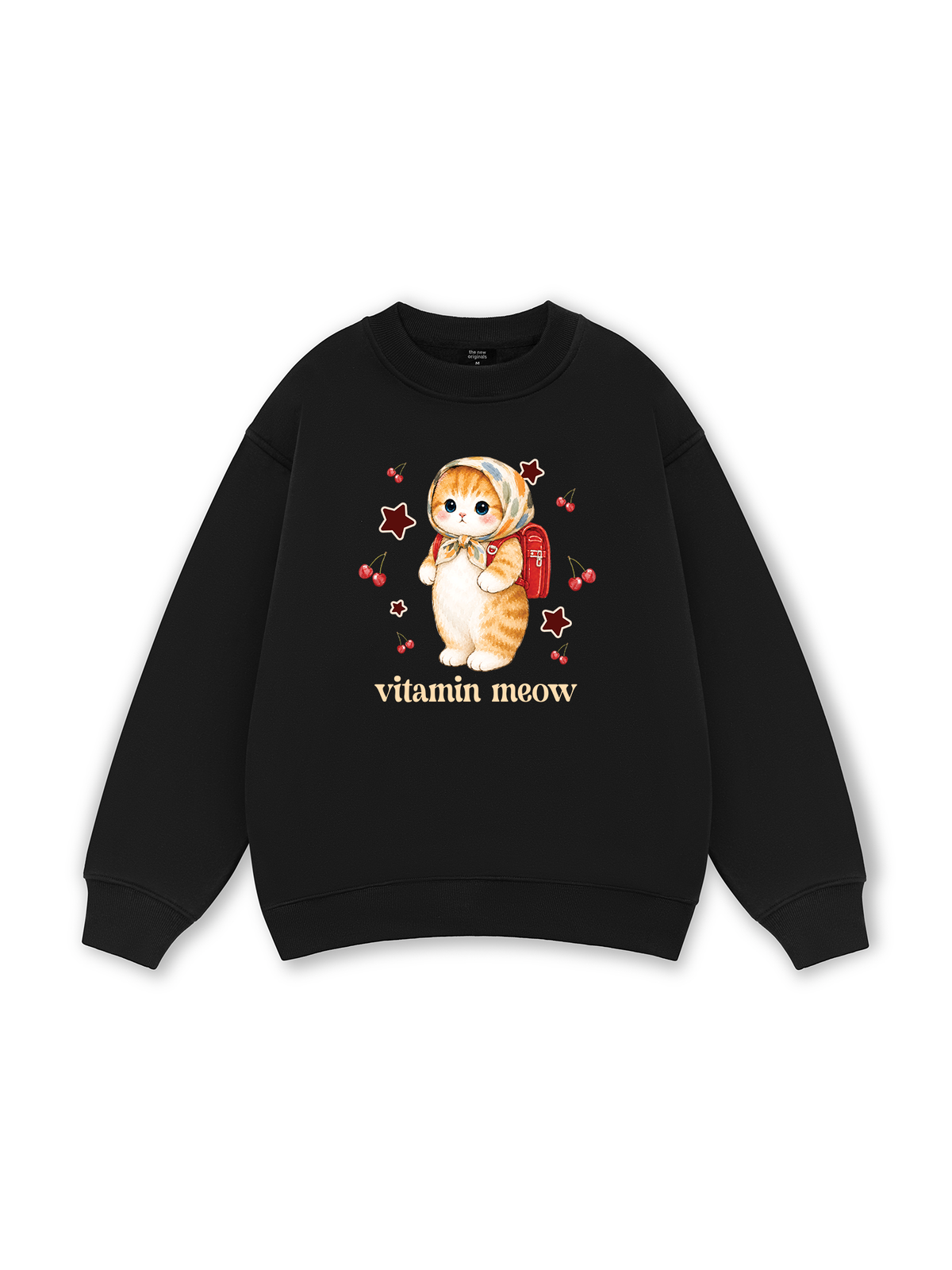 Pickleball Girl Meow Vitamin Meow Go School  Sweater