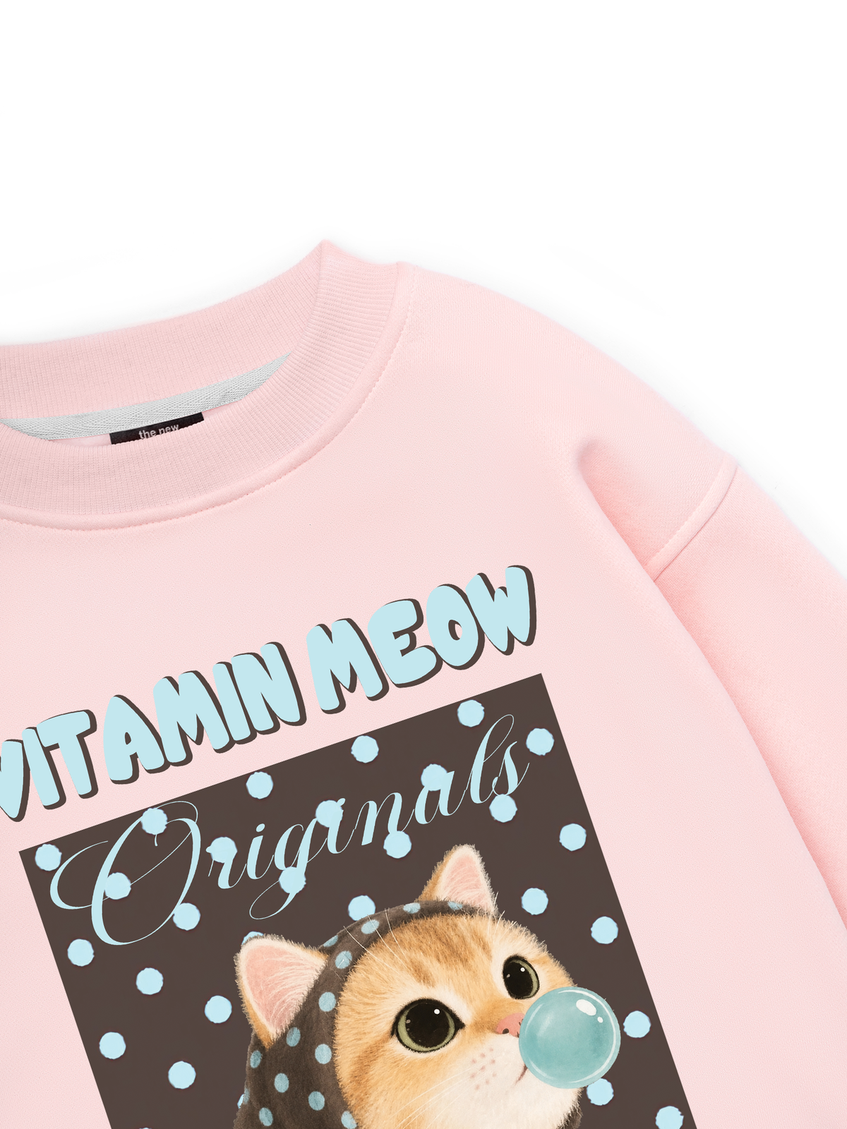 Vitamin Meow Blue Tiffany Sweater
