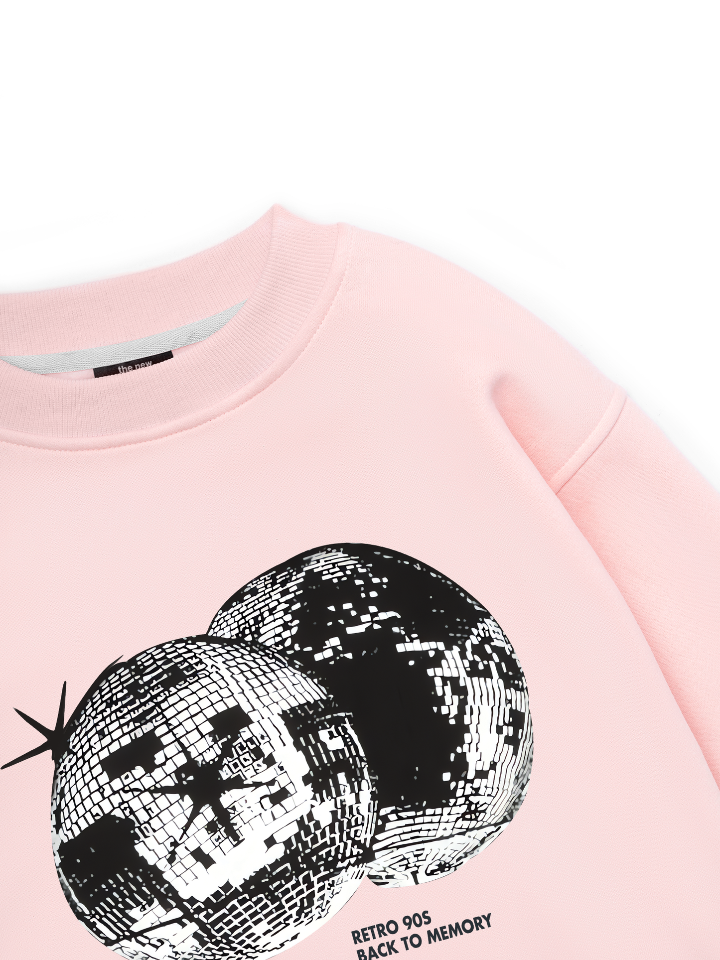 Retro 90s Disco Ball  Sweater
