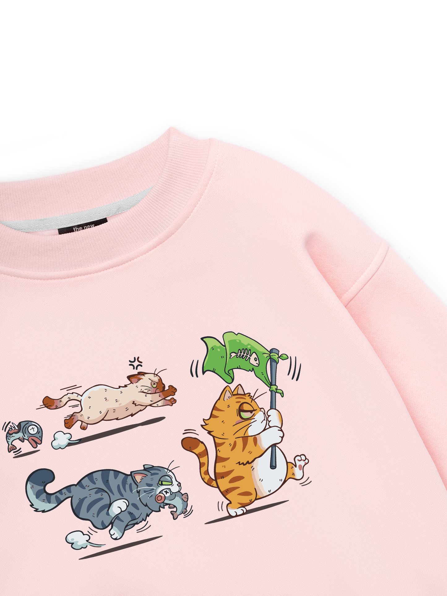 Funny Cat Fishing  Sweater