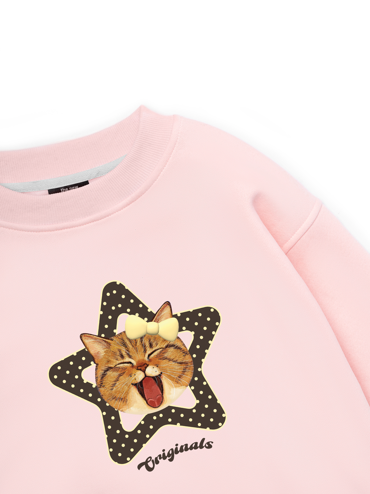 Cutie Girrl Star Meow Sweater