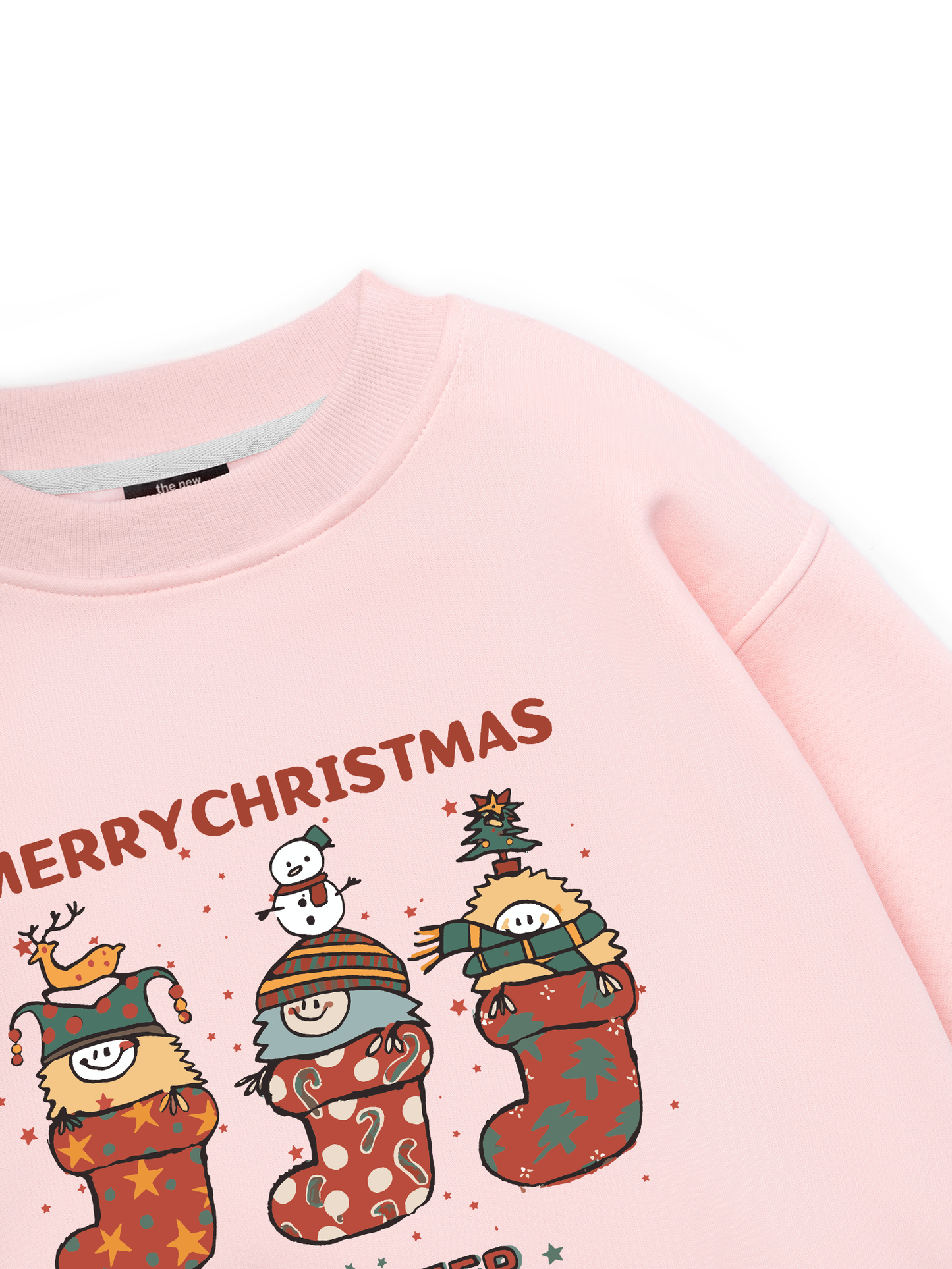 Winter Christmas Socks Sweater