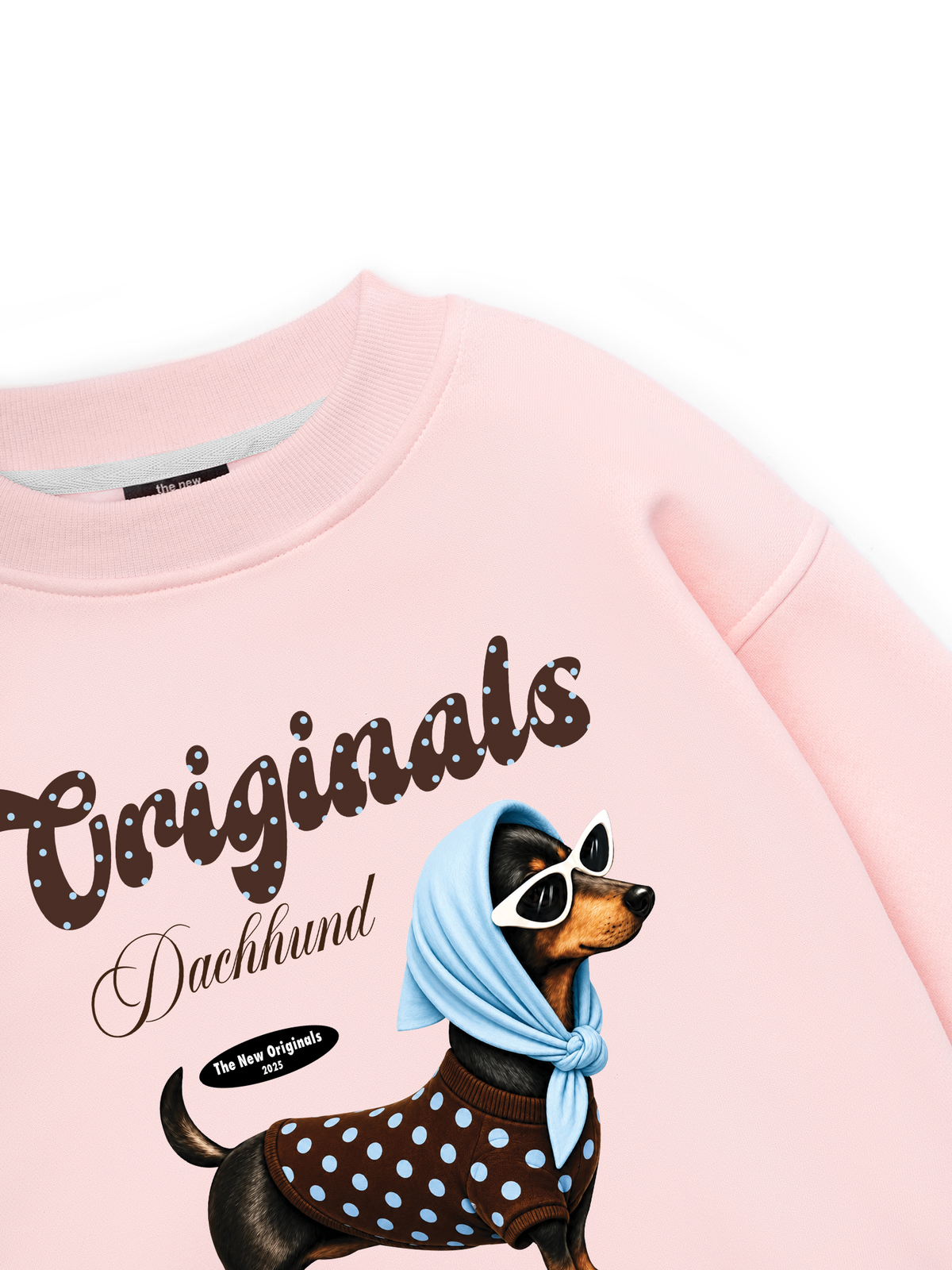Polka Tiffany Dachhund Sweater