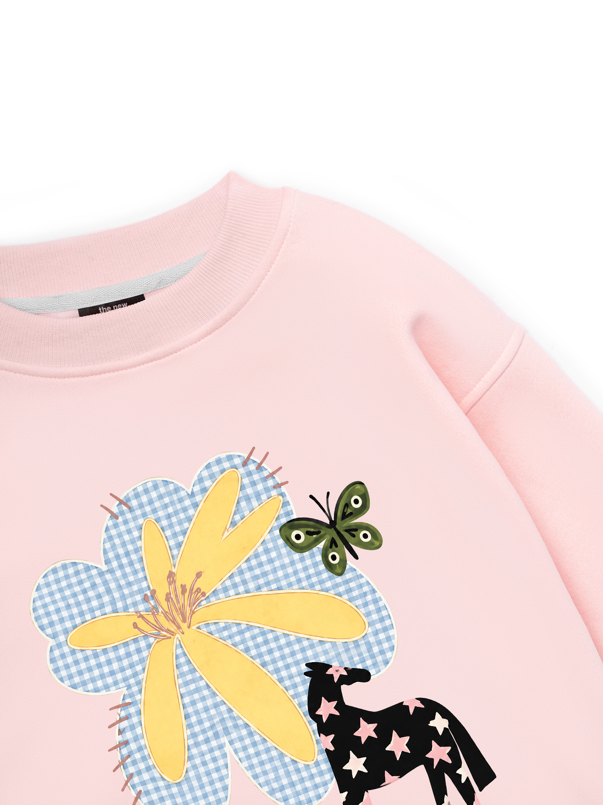 Flower With Horse Sweater