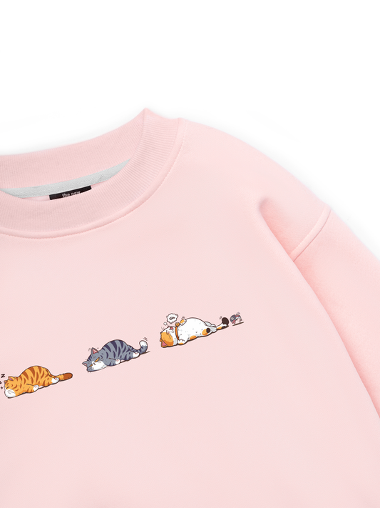 Cute Cat Sleep  Sweater