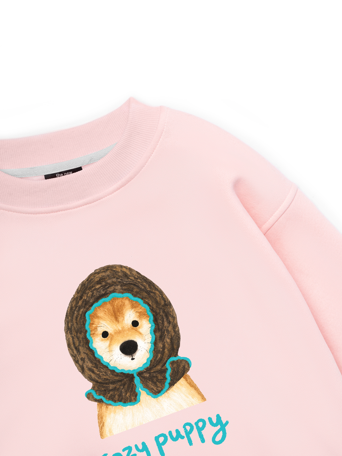 Blue Tiffany Cozy Puppy Sweater