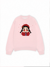 Dolly Girl Cute Strawberry Girl Sweater