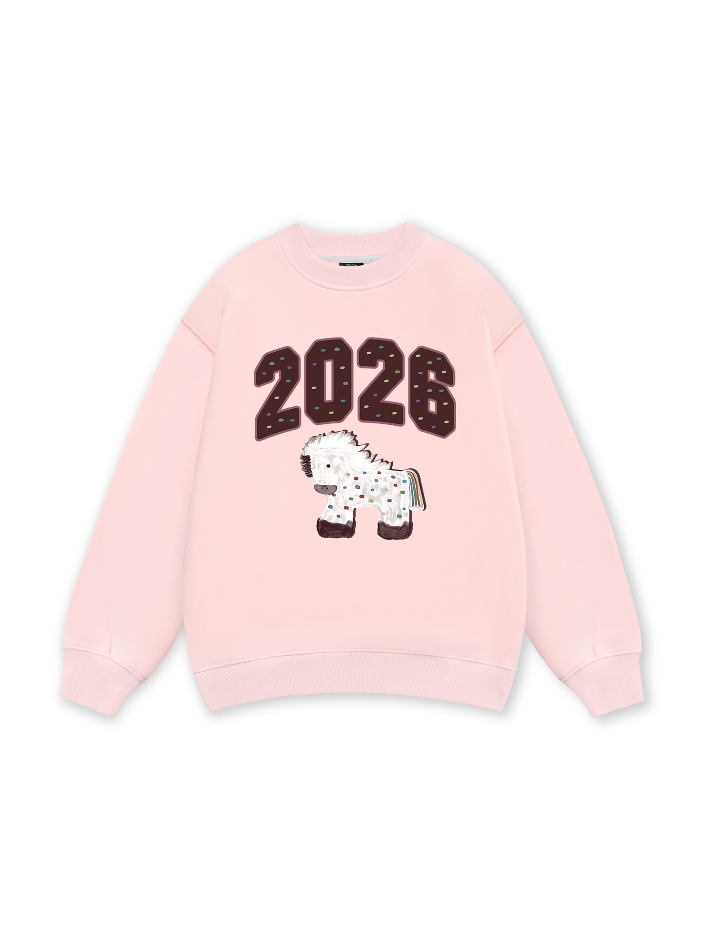 Cute Horse Brown Sweater