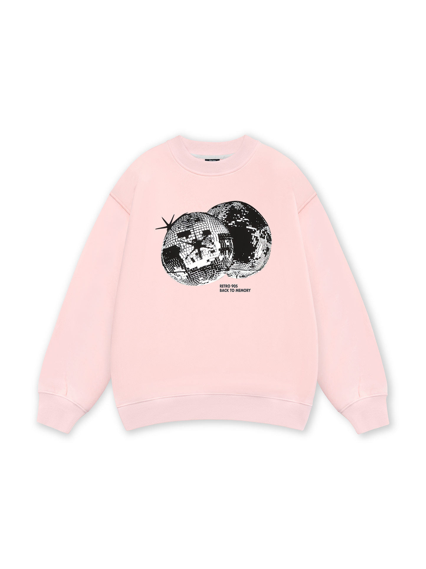 Retro 90s Disco Ball  Sweater