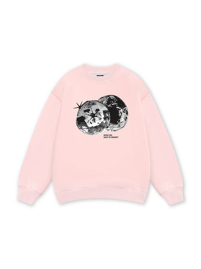 Retro 90s Disco Ball  Sweater