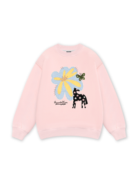 Flower With Horse Sweater