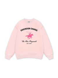 SOVERREIGN CHARGE PINK HORSE Sweater