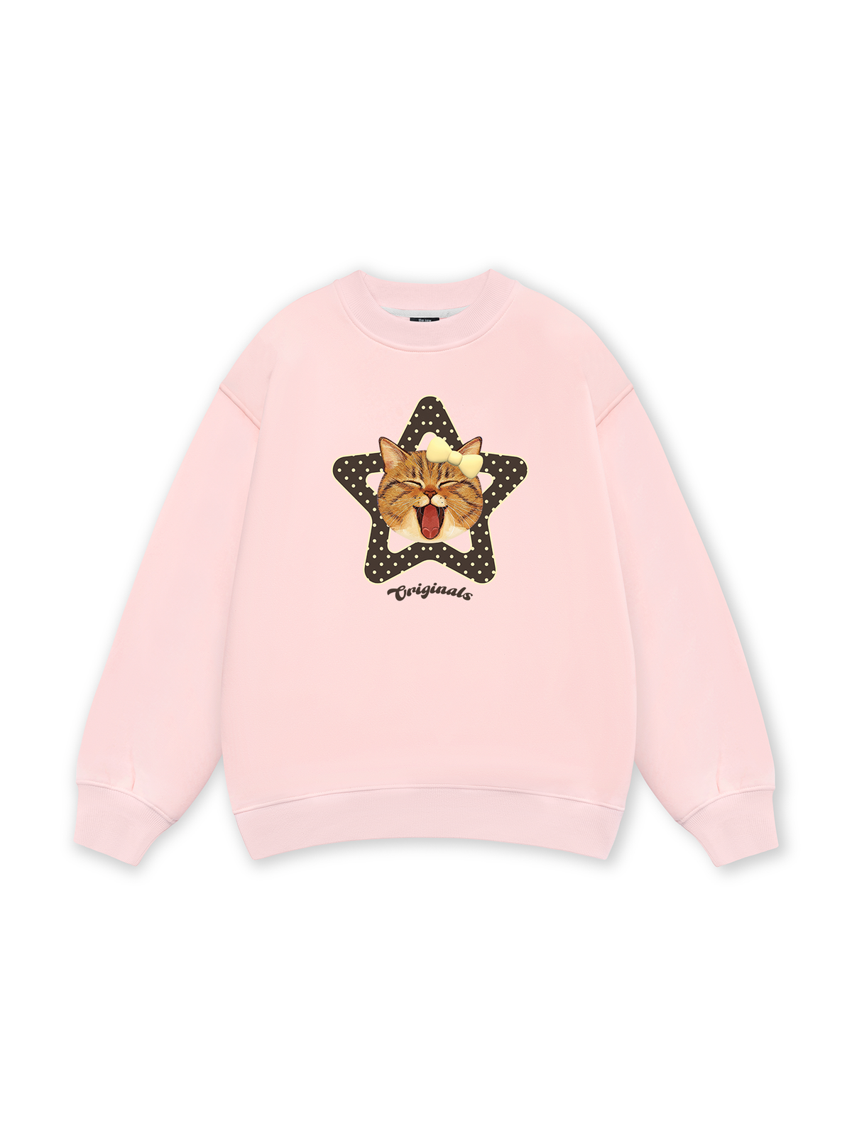 Cutie Girrl Star Meow Sweater