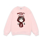 Meowy Cat Red Xmas Plaid Sweater