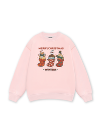 Winter Christmas Socks Sweater