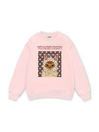 Pink Dotty Vitamin Meow Sweater