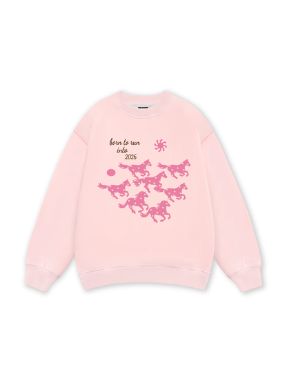 Born To Run Into 2026 Sweater
