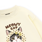 Meowy Cat Cream Sweater