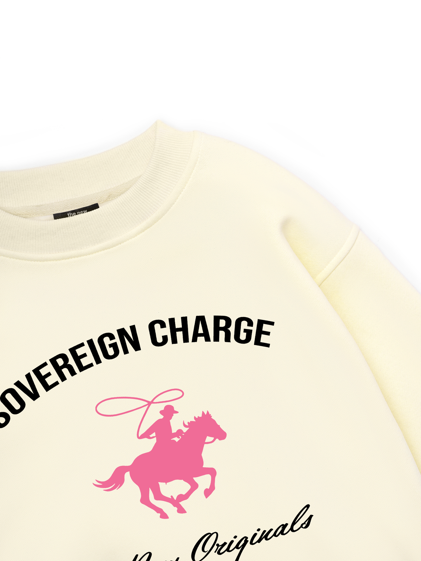 SOVERREIGN CHARGE PINK HORSE Sweater