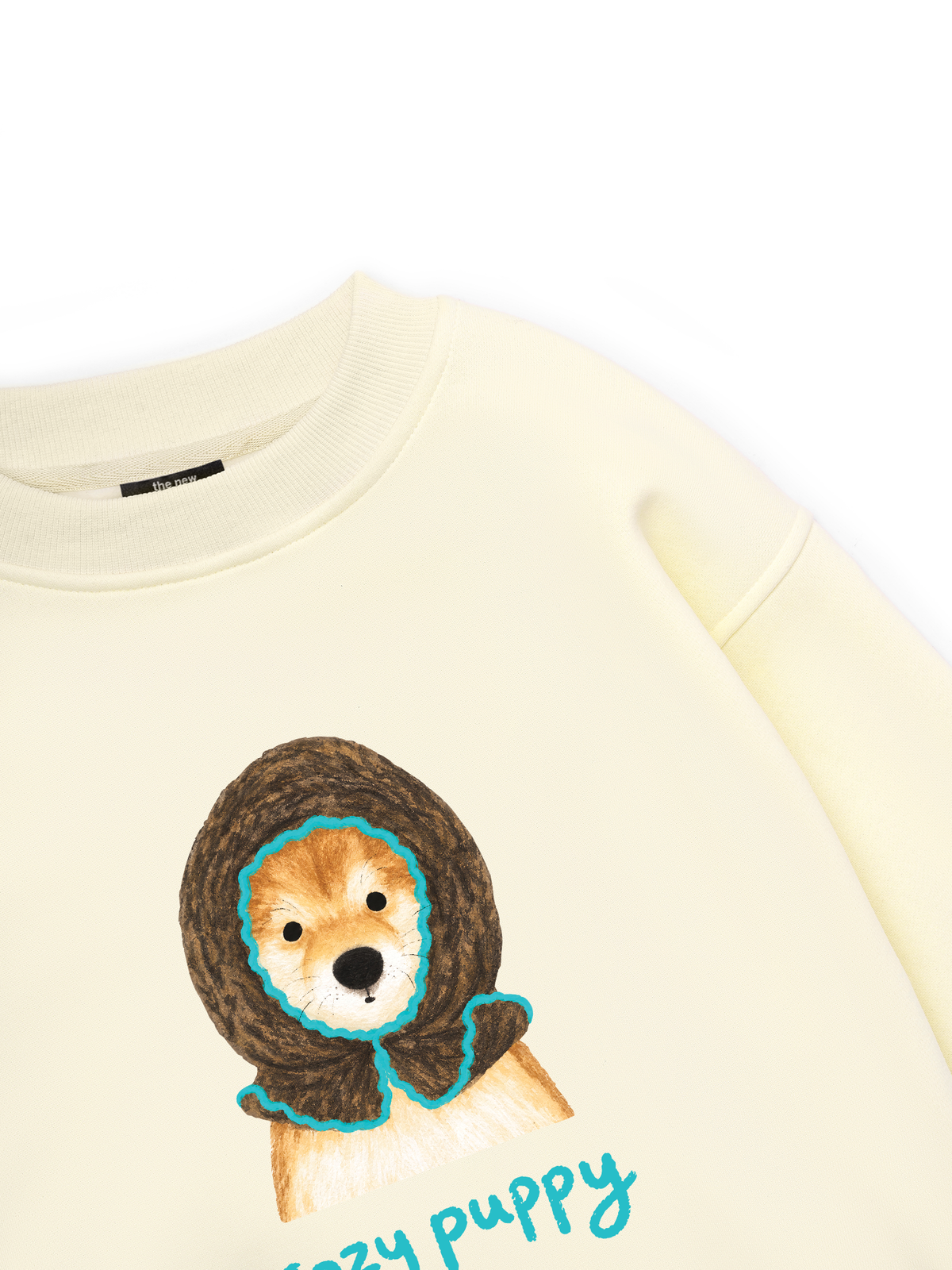 Blue Tiffany Cozy Puppy Sweater