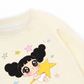 Dolly Girl Bling Star Sweater