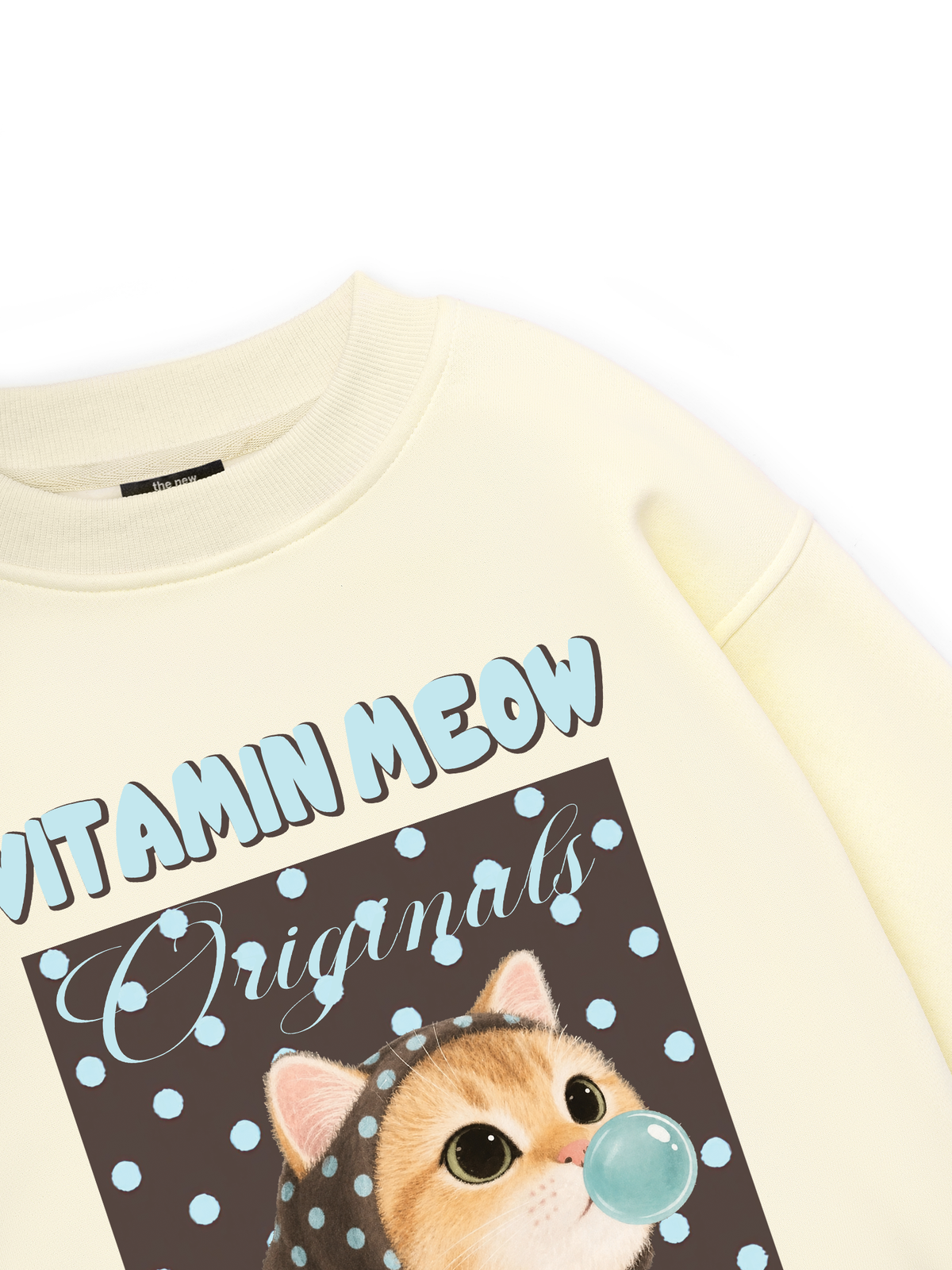 Vitamin Meow Blue Tiffany Sweater