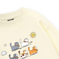 Cute Cat Go Outside Sweater