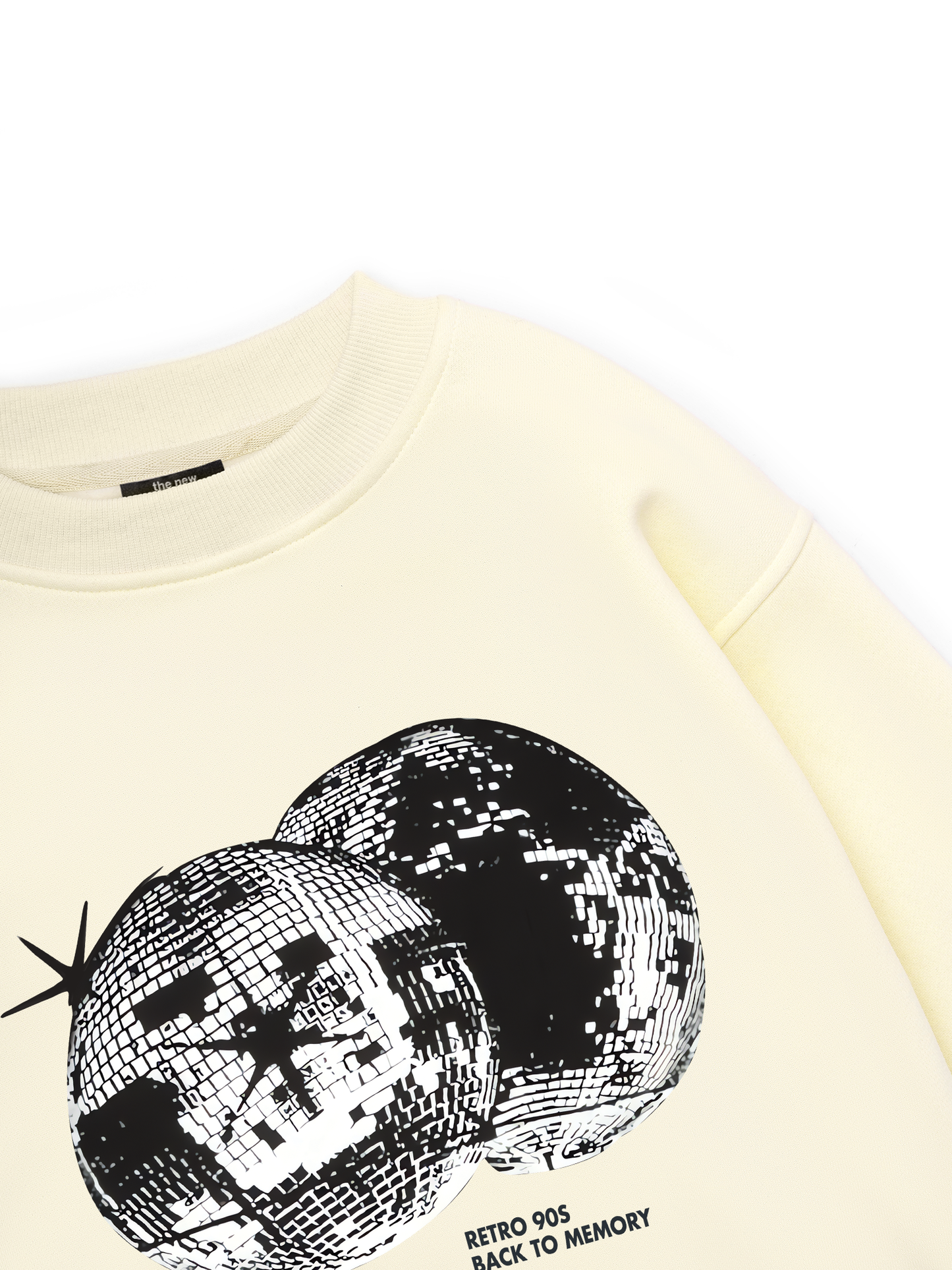Retro 90s Disco Ball  Sweater
