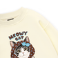 Meowy Cat Brown Sweater