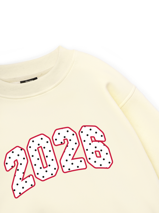 Cute 2026 Pink Dots Sweater