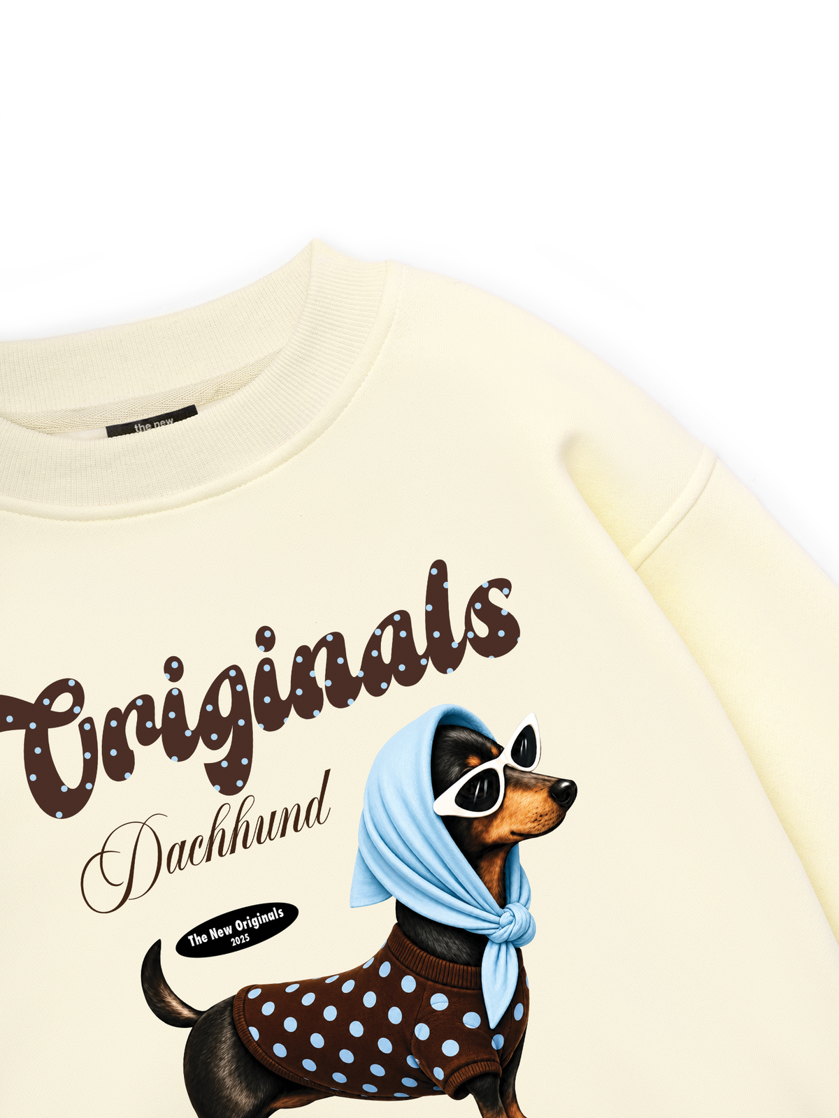 Polka Tiffany Dachhund Sweater
