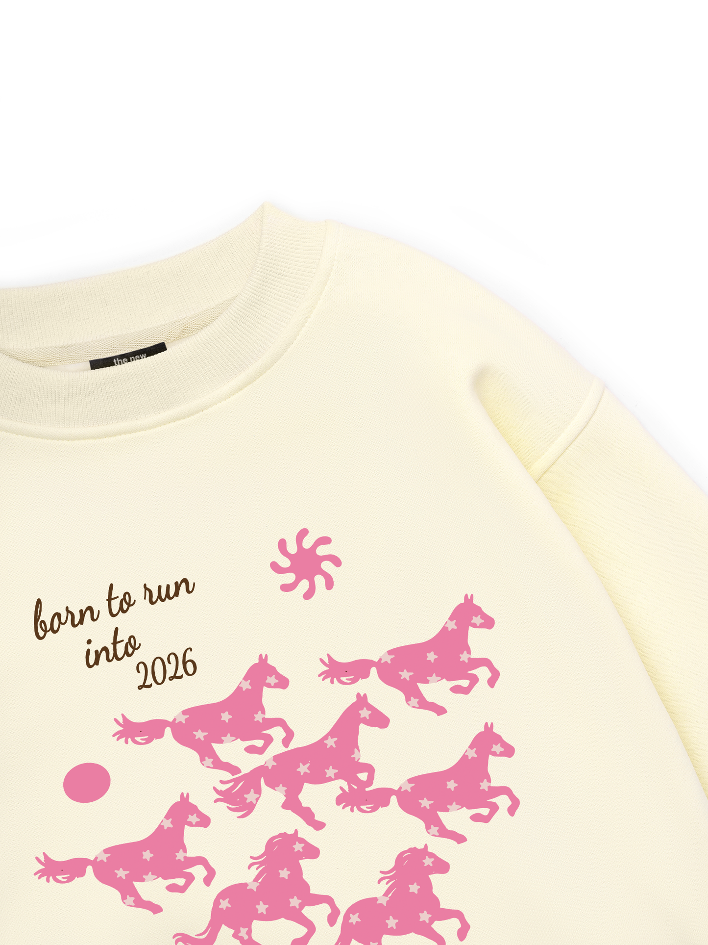 Born To Run Into 2026 Sweater