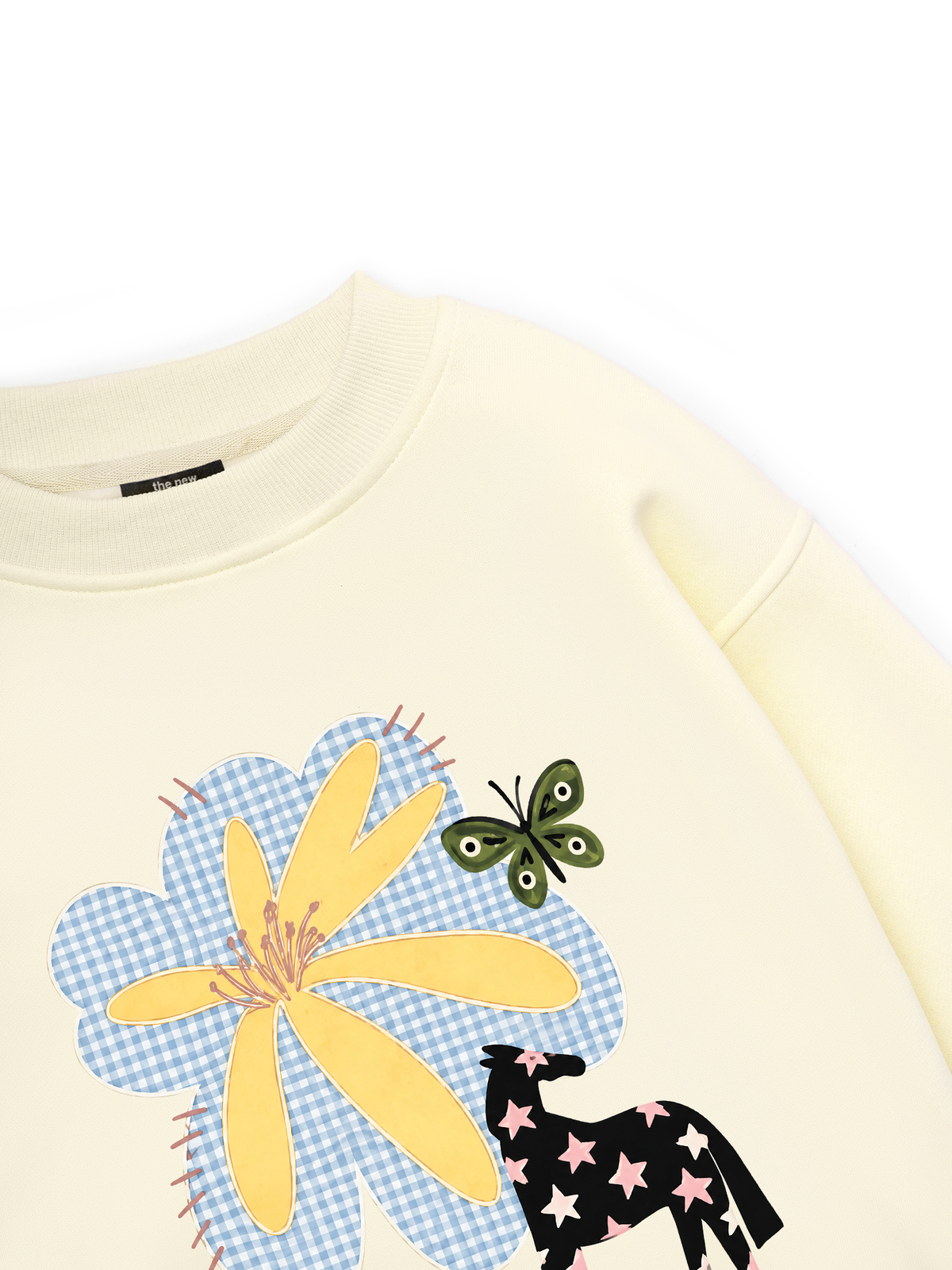 Flower With Horse Sweater