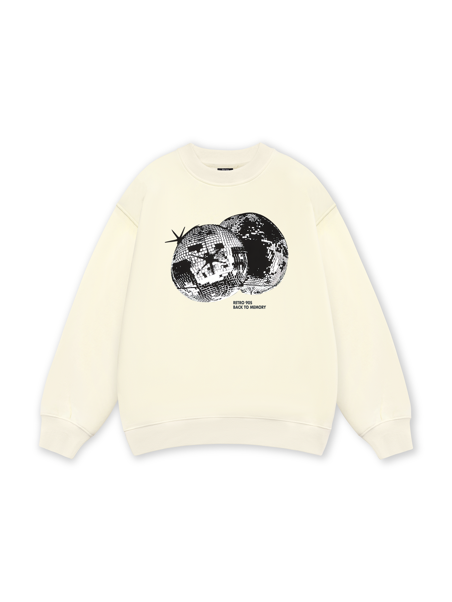 Retro 90s Disco Ball  Sweater