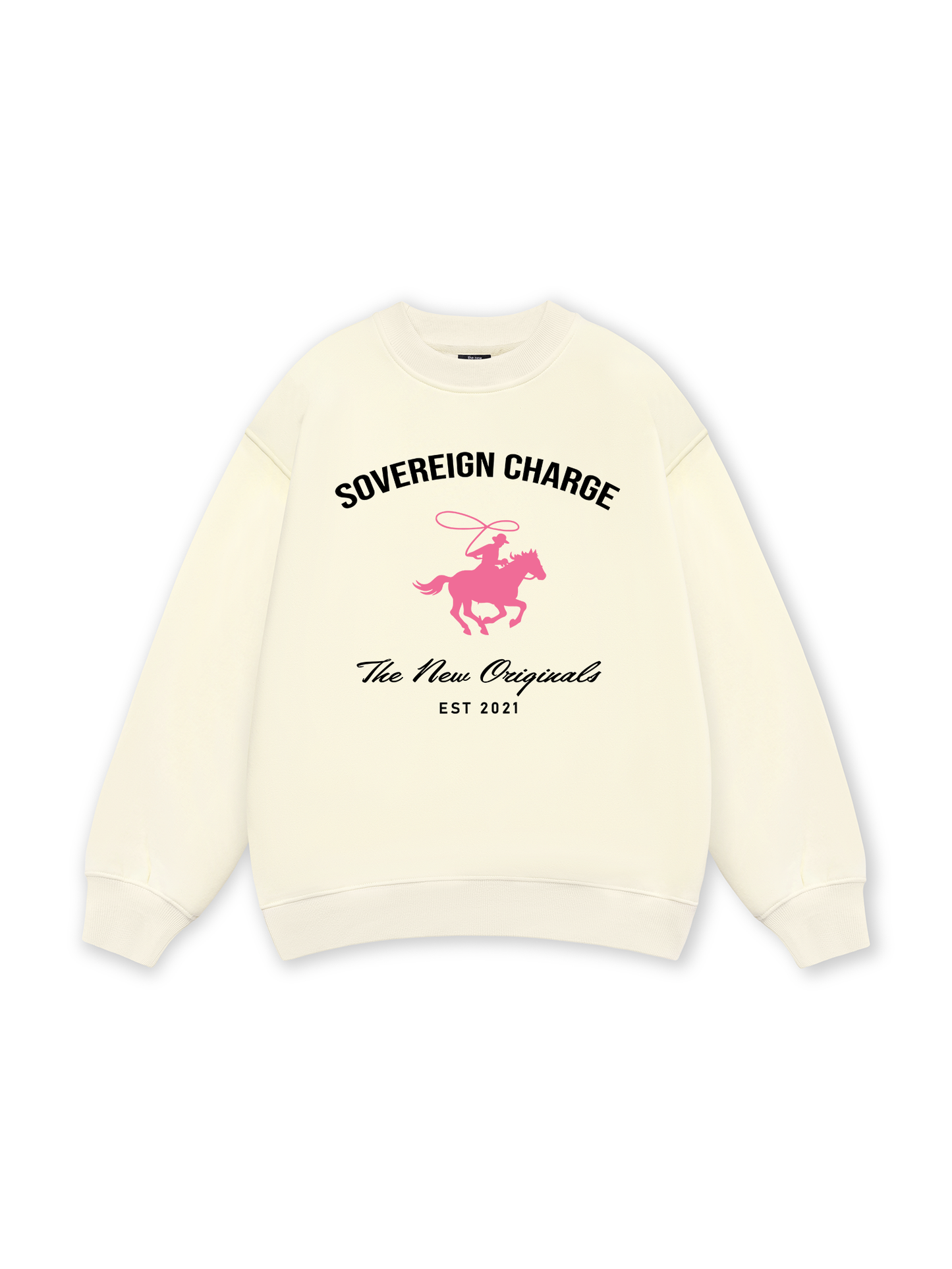 SOVERREIGN CHARGE PINK HORSE Sweater