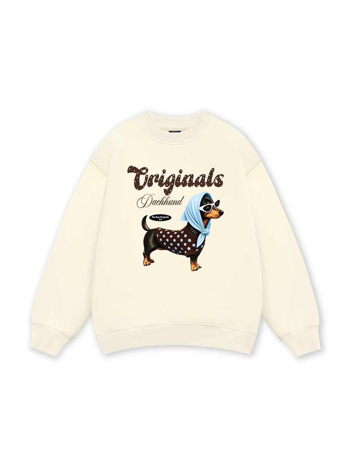 Polka Tiffany Dachhund Sweater
