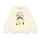 Meowy Cat Yellow Plaid Sweater