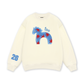 26 - Blue Horse Sweater