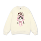 Meowy Cat Pink Polka Sweater