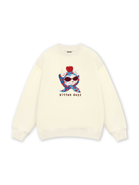 Kitten Day Meow With Apple Sweater