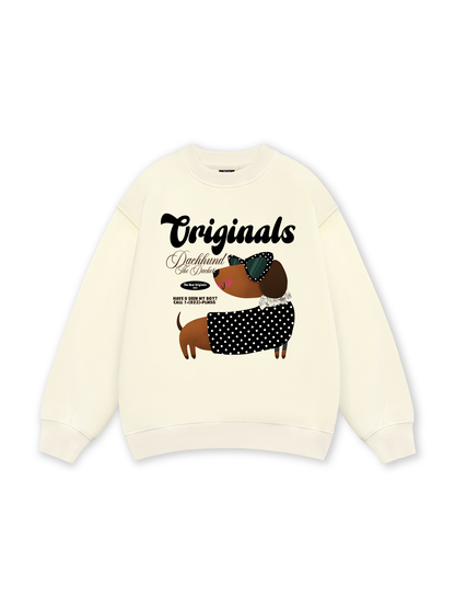 Anaimal Mood Dots Dachhund Sweater