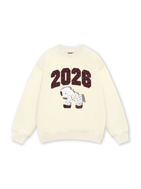 Cute Horse Brown Sweater